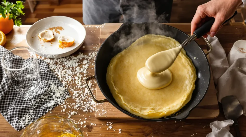Crêpes : le secret du verre et la règle 1-2-2-2 pour une pâte toujours parfaite